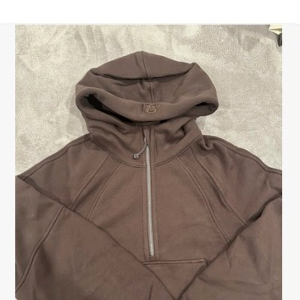 lululemon brown scuba xs/s